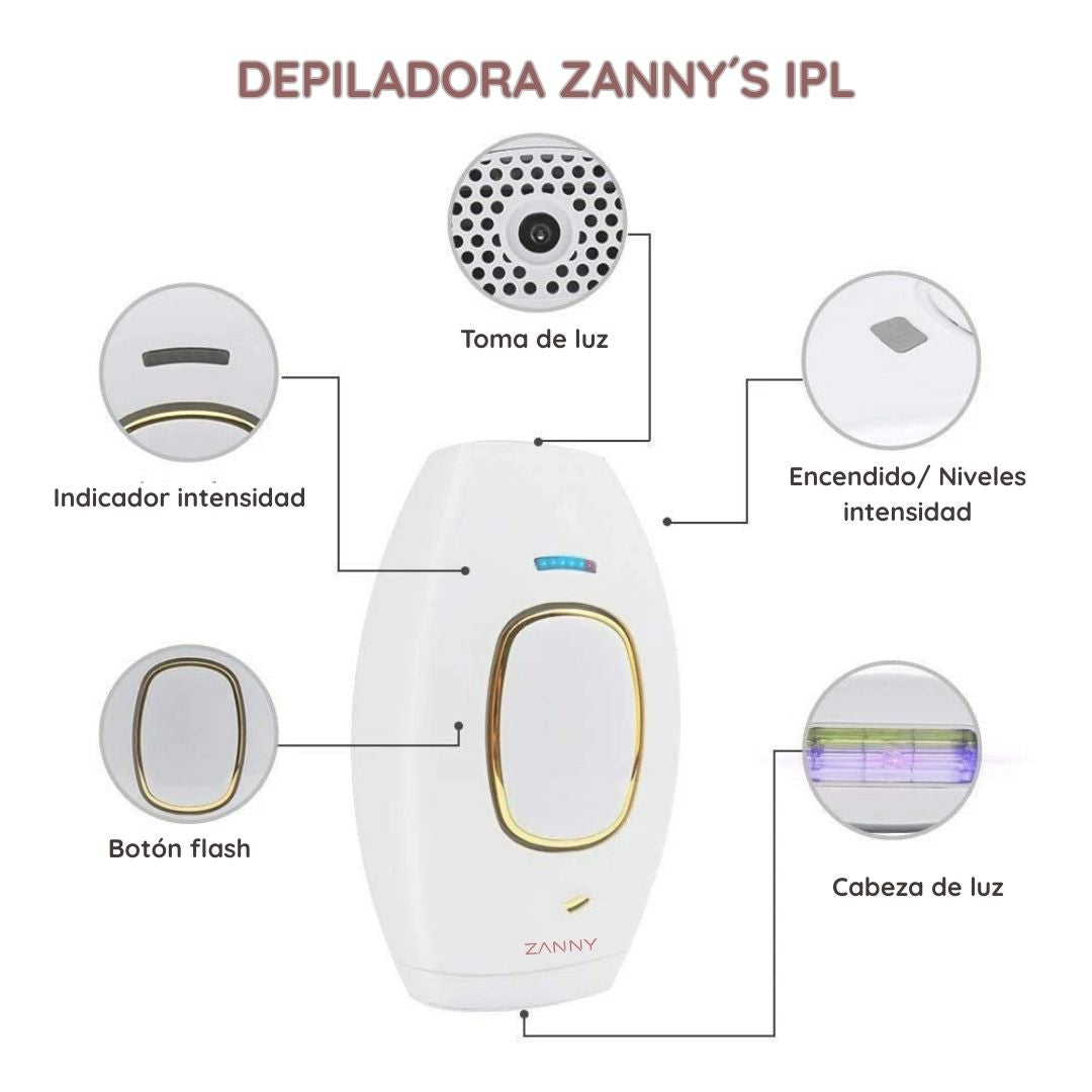 Depiladora Zanny IPL